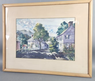 Lucille Hobbie Watercolor Painting