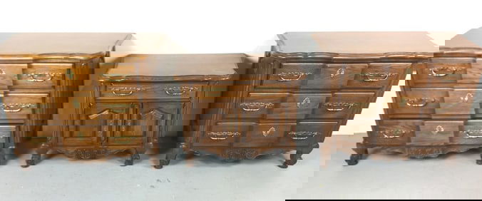 Pair of Thomasville Chests & Bedside Cabinet