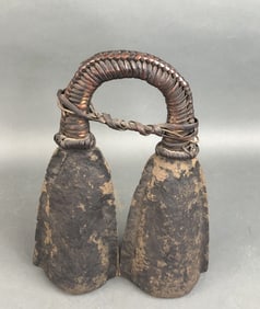 African Bamileke Cameroon Double Gong