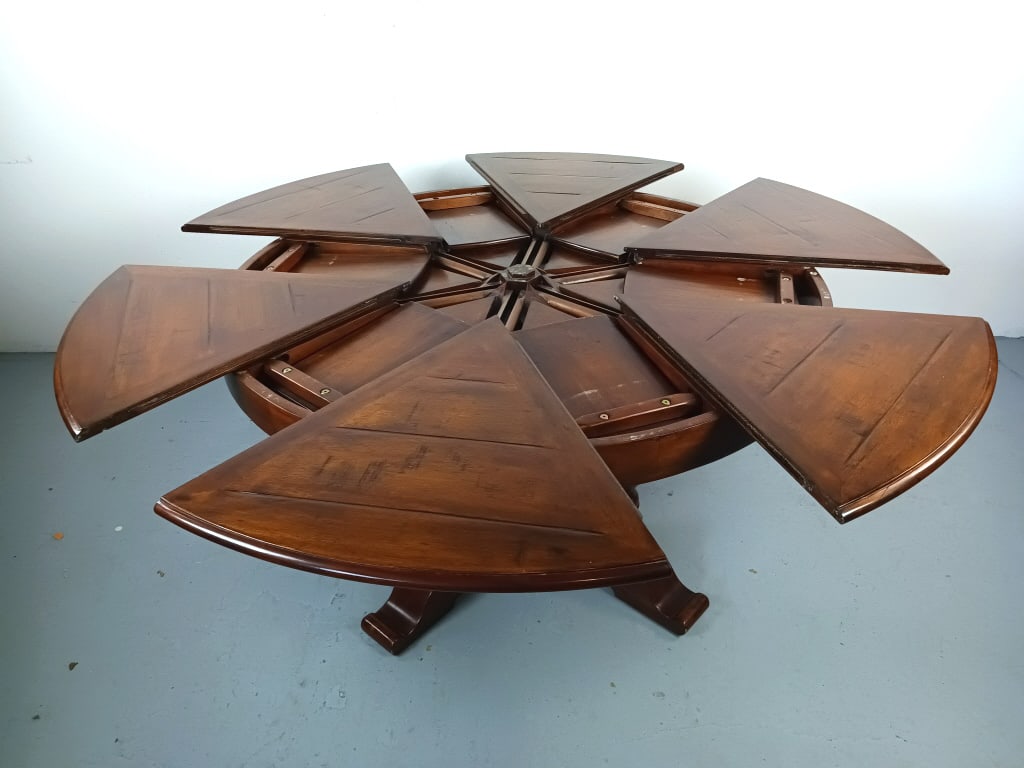Rare Fruitwood Radial Dining Table (1 of 6)