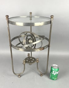 Armillary Metal Side Table