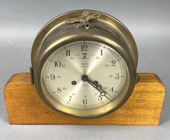 Salem Brass Ship's Clock