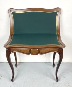 Louis XV Style Walnut Game Table