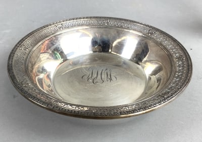 Sterling Silver Pierced Rim Bowl