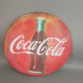 50's Metal Coca-Cola Sign