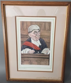Ralph Sallon Caricature Print