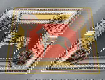 Hermes Porcelain Paperole Ashtray Change Tray