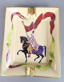 Hermes Horse Porcelain Ashtray Change Tray