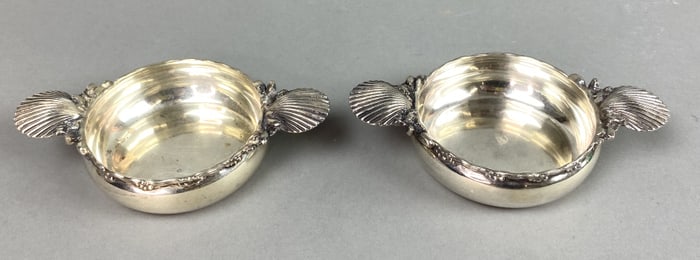 Pair of Tiffany Sterling Silver Wine Stiffer