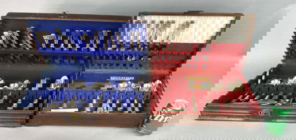 Misc. Group of Silver Plated Flatware