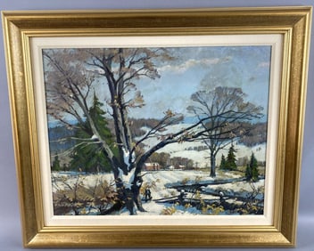 W. Pryor Winter Scene