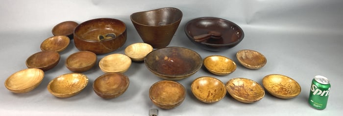 Group of Wooden Bowls