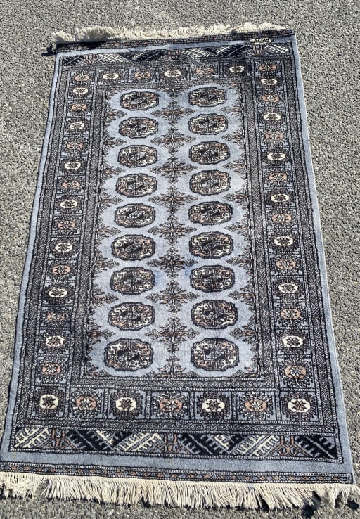 Bakara Style Grey Rug (1 of 3)