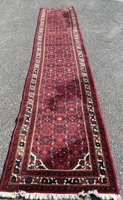 Persian Style Red Geometric Design Runner