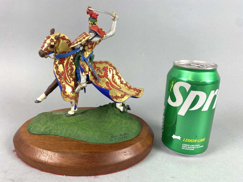 Brian Rodden "Robert II King of Scotland # 9/50" (1 of 4)