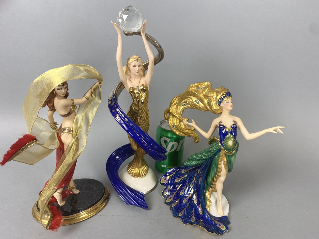 Ocelot, The Franklin Mint House Of Erte Figurine Ocelot, The Franklin Mint House Of Erte Figurine
