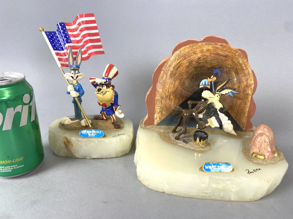 2 Ron Lee Looney Tunes Pewter Sculptures (1 of 7)