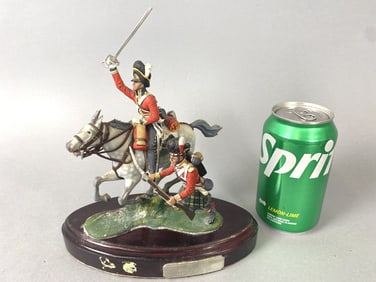 Chas C Stadden Pewter Sculpture "Scotland Forever"