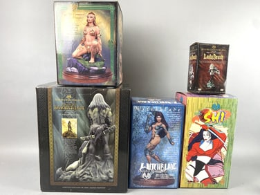 5 Moore Creations Sculptures in Boxes