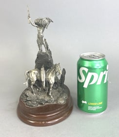 "Oh Great Spirit" Pewter Sculpture by Don Polland