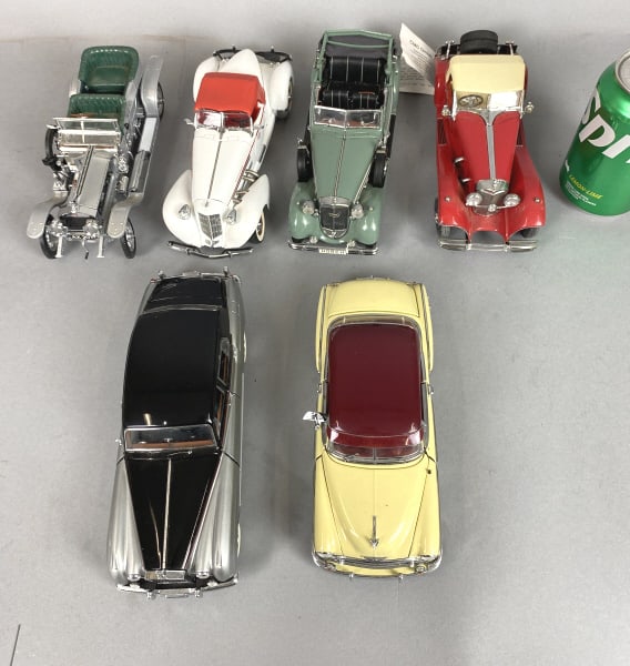 Grouping of Classic Car Models (1 of 12)