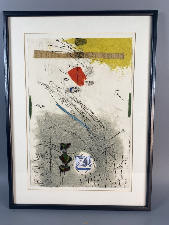 James Coignard Mixed Media Etching 33/50 (1 of 3)