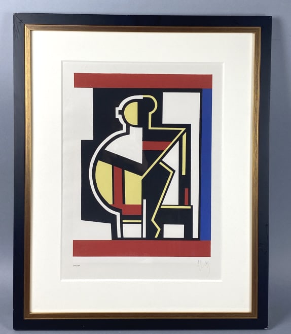 Fernand Leger Mechanical Elements Screen Print (1 of 5)