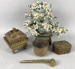 5 Chinese Articles Including a Jade Tree