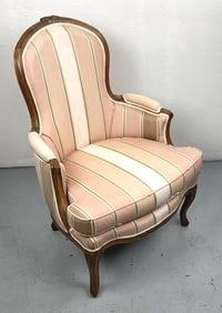 Louis XV Upholstered Fauteuil Chair