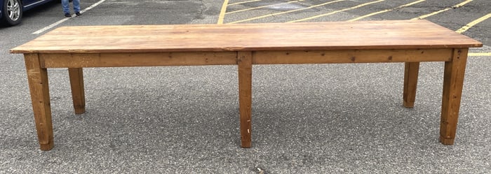English Pine Refectory Table