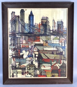 Jean Fabert Limbert 'Manhattan Bridge'