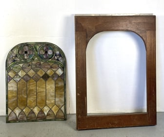 Stained Glass Window together with Light Box