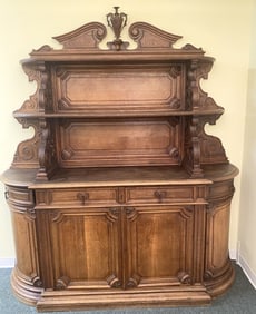 19th C French Oak Buffet