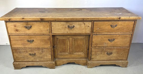 19th C. Pine Buffet