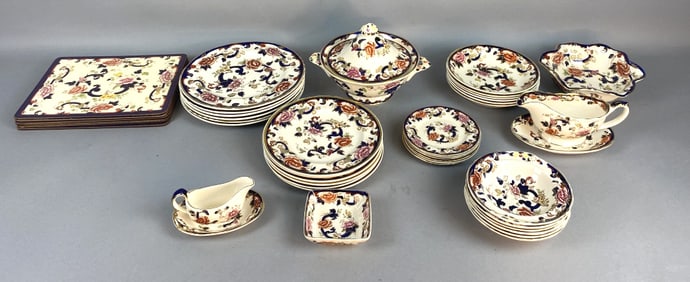 Masons Mandalay Partial Ironstone Dinner Service