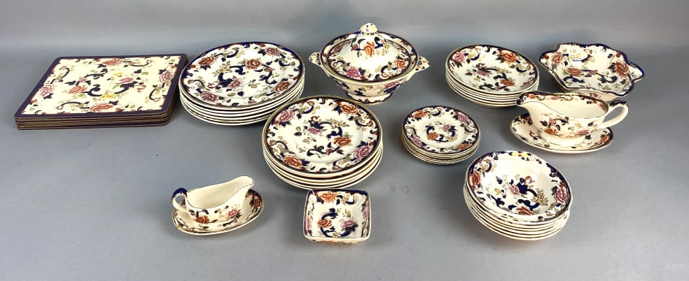 Masons Mandalay Partial Ironstone Dinner Service (1 of 6)