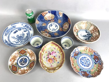 Grouping of Asian Porcelain Serving Pieces