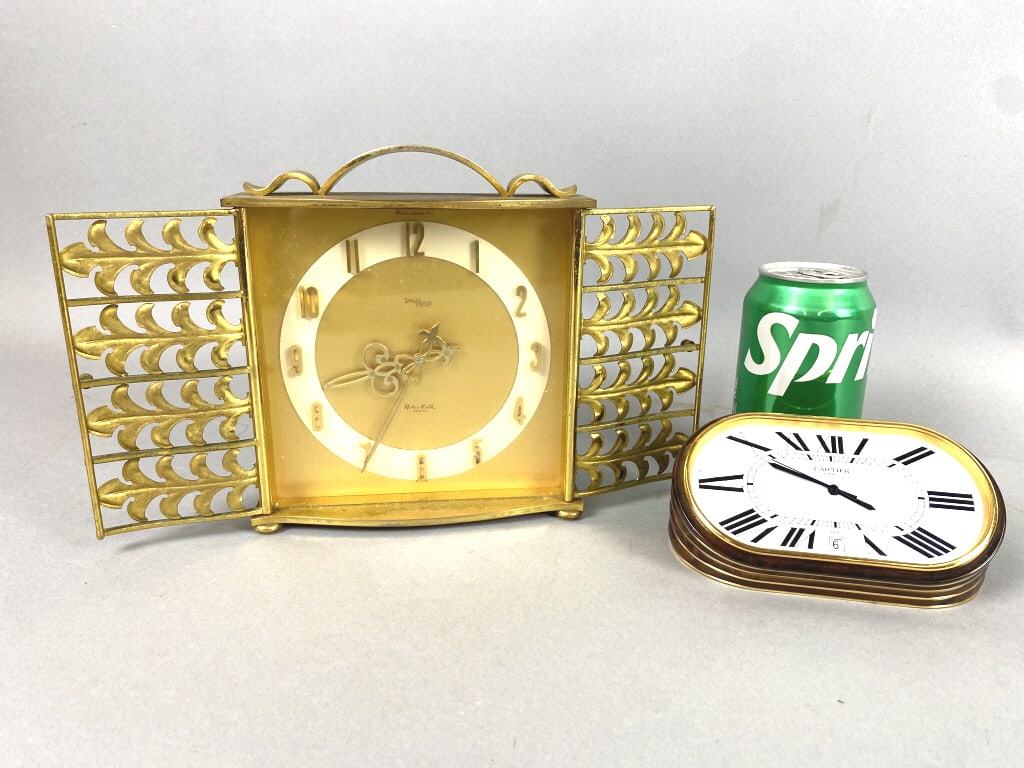 2 Desk Clocks Imhof & Cartier (1 of 10)
