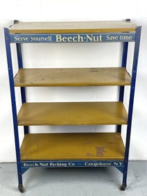 Beech-Nut Display Shelf Cart