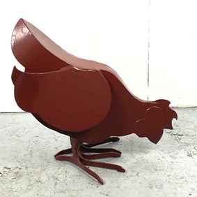 Chicken Sculpture by Denis Curtiss Kent CT