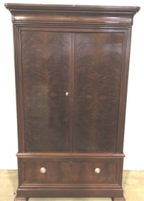 Ralph Lauren Mahogany Armoire
