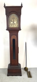 Seth Thomas Tall Case Mahogany Clock