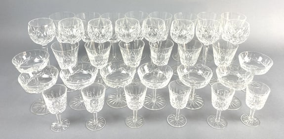 Set of Waterford Crystal, Lismore Pattern