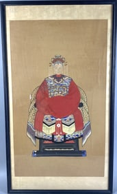 19th C. Chinese Ancestral  Empress Portrait
