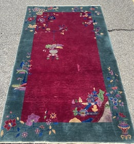 Chinese Art Deco Rug