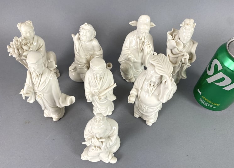 8 Blanc De Chine Immortals From Chinese Mythology (1 of 20)
