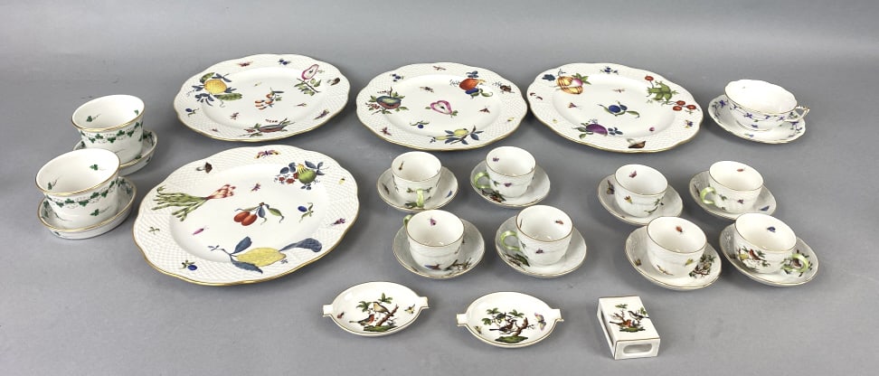 Grouping of Herend Porcelain Articles (1 of 7)