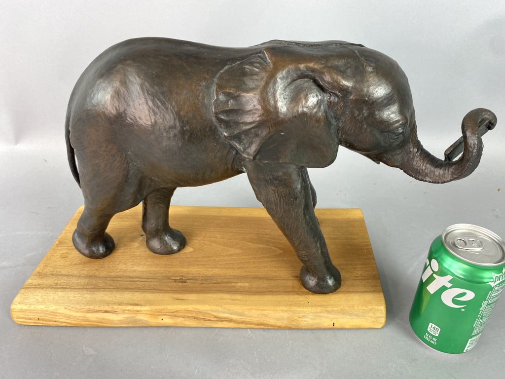 Liza Todd-Tivey Bronze Elephant (1 of 5)