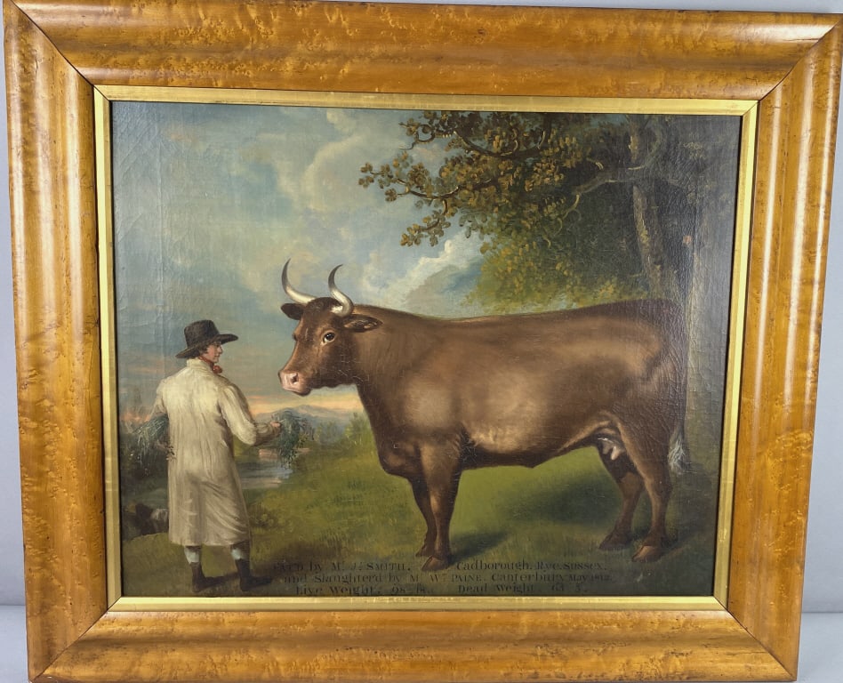 English Painting of Cow (1 of 7)