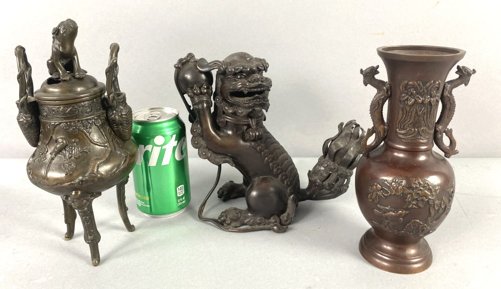3 Asian Bronze Articles (1 of 13)